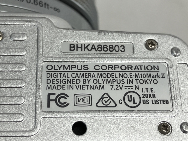 OLYMPUS OM-D E-M10 Mark II M.ZUIKO DIGITAL 14-42mm 1:3.5-5.6 40-150mm 1:4-5.6 ダブルレンズキット ミラーレス カメラ 中古 W8502075_画像10