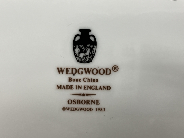 WEDGWOOD OSBORNE オズボーン プレート 中皿 6枚 おまとめ セット ウェッジウッド 中古 W8512104_画像8