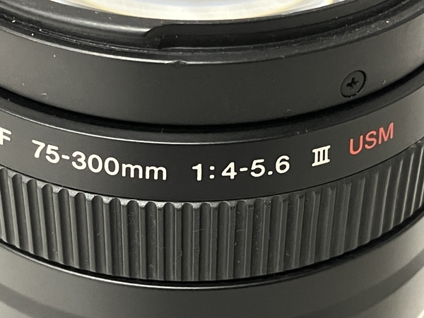 Canon ZOOM EF 75-300mm f4-5.6 III USM 望遠ズームレンズ キャノン ジャンク S8499532_画像9