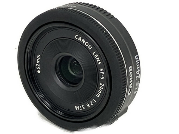 Canon LENS EF-S 24mm F2.8 STM カメラ レンズ キャノン 中古 S8481509_画像1