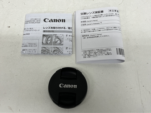 Canon LENS EF-S 24mm F2.8 STM カメラ レンズ キャノン 中古 S8481509_画像3