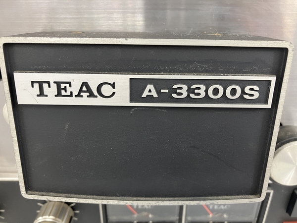 TEAC A-3300S 4トラック2チャンネル オープンリールデッキ ティアック オーディオ 音響機器 ジャンク N8495187_画像6