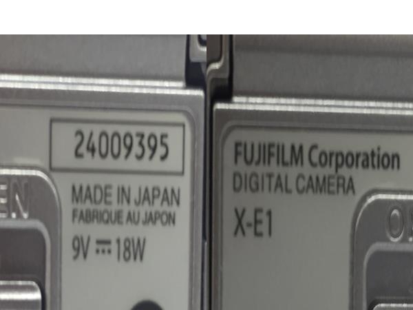 FUJIFILM X-E1 ミラーレス 一眼 デジタル カメラ ボディ ブラック レザーケース BLC-XE1 付き 富士フイルム 中古 良好 G8512043_画像8