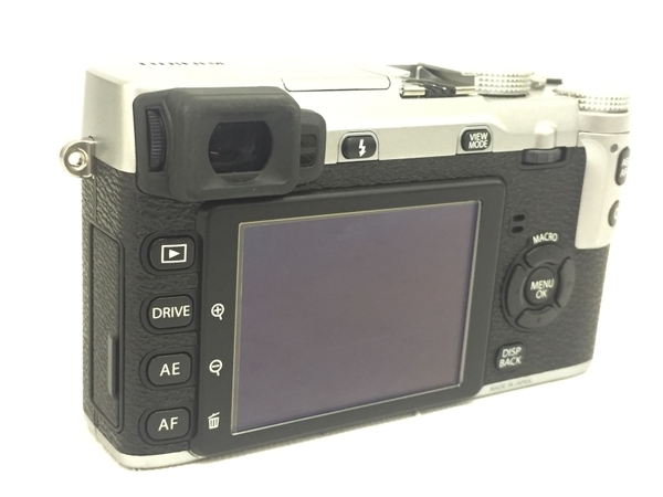 FUJIFILM X-E1 ミラーレス 一眼 デジタル カメラ ボディ ブラック レザーケース BLC-XE1 付き 富士フイルム 中古 良好 G8512043_画像4