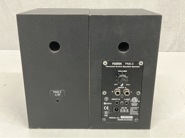 Fostex PM0.3 スピーカー ペア 音響機材 オーディオ 中古 S8485068_画像5