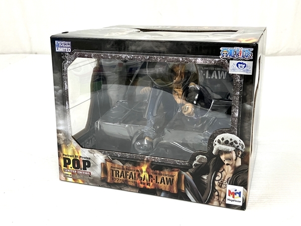 メガハウス P.O.P LIMITED EDITION/POP ONE PIECE トラファルガー・ロー Ver.VS フィギュア 未開封 未使用 O8505297_画像1