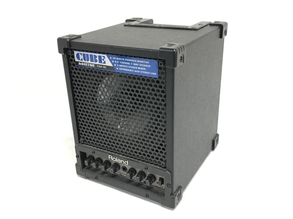 Roland CUBE CM-30 ポータブル ミキシング モニター ローランド モニター アンプ スピーカー 音響 機器 機材 中古 F8529810_画像1