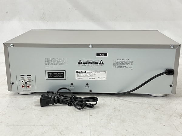 TEAC AD-850 カセット デッキ / CD プレーヤー 2023年製 美品W8472295_画像9