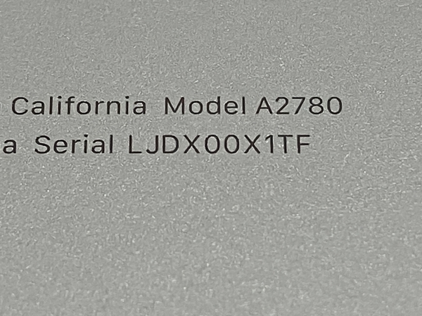 Apple MacBook Pro 16インチ 2023 M2 32GB SSD 1TB Ventura 中古 良好 M8406214_画像5
