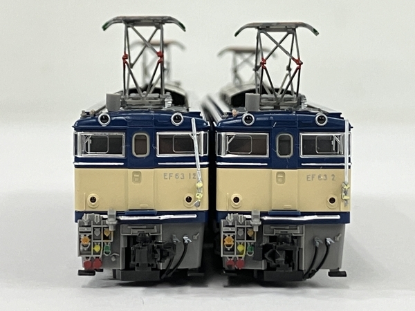 TOMIX 92123 JR EF63形 電気機関車 青色 セット Nゲージ 鉄道模型 中古 N8514282_画像4