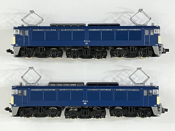 TOMIX 92123 JR EF63形 電気機関車 青色 セット Nゲージ 鉄道模型 中古 N8514281_画像7