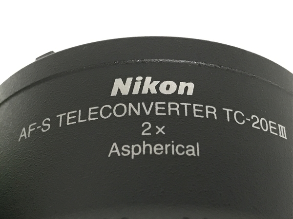 Nikon AF-S TELECONVERTER TC-20E III 2x Aspherical テレコンバーター カメラ 周辺 機器 ジャンク F8527209_画像9