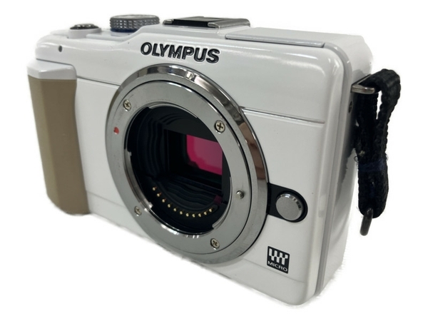 OLYMPUS PEN E-PL1s M.ZUIKO DIGITAL 14-42mm 3.5-5.6 40-150mm 4-5.6 オリンパス ミラーレス一眼 中古 N8538446_画像1