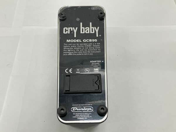 Dunlop Crybaby GCB95 GCB-95 ワウペダル エフェクター ギター オーディオ 音響 機器 中古 W8528606_画像5