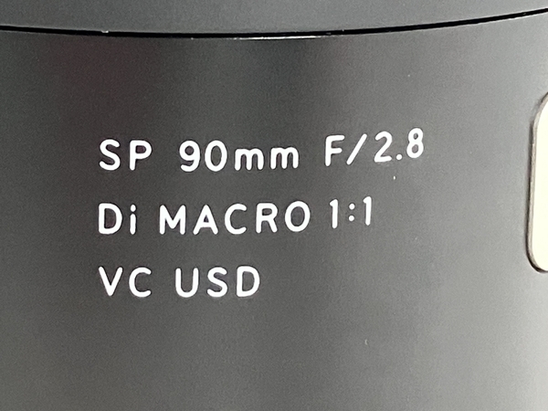 TAMRON SP 90mm F/2.8 Di MACRO 1:1 VC USD マクロレンズ ニコン用 タムロン 中古 良好 W8522251_画像10