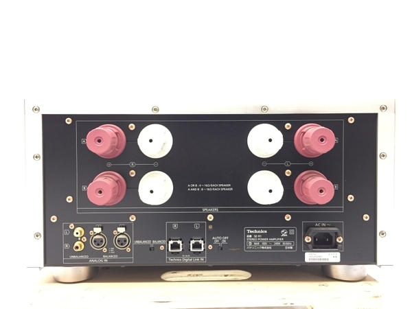 【引取限定】Technics SE-R1 ステレオパワーアンプ テクニクス 音響機器 オーディオ 中古 良好 G8508069_画像8