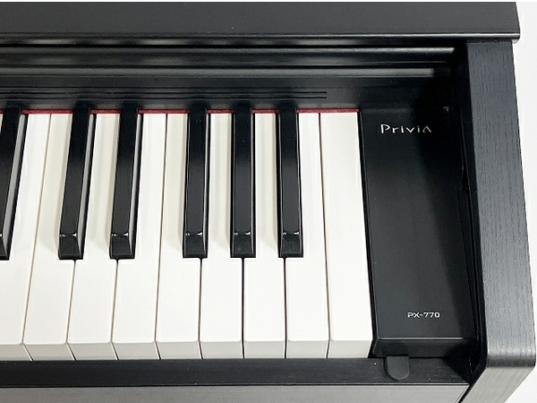 【引取限定】 CASIO Privia PX-770BK 電子ピアノ 88鍵盤 2022年製 椅子付き カシオ プリヴィア 中古 直 T8521080_画像6