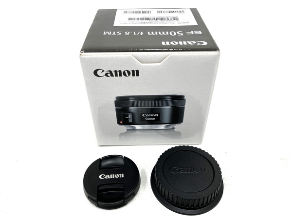 CANON EF50mm F1.8 STM キャノン EFマウント 単焦点 レンズ カメラ 中古 良好 M8526036_画像2