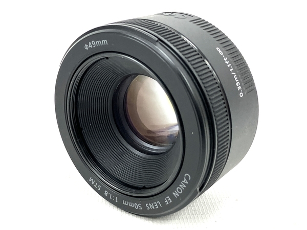 CANON EF50mm F1.8 STM キャノン EFマウント 単焦点 レンズ カメラ 中古 良好 M8526036_画像1