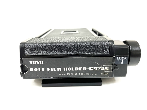 TOYO ROLL FILM HOLDER 69/45 ロールフィルムホルダー カメラ周辺機器 トーヨー ジャンク O8540274_画像1