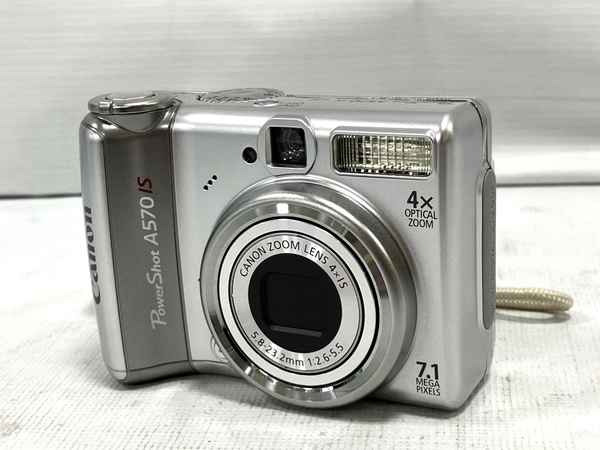 CANON キャノン POWER SHOT A570 IS AiAF PC1225 パワーショット コンパクト デジタル カメラ コンデジ 中古 H8524445_画像1