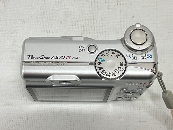 CANON キャノン POWER SHOT A570 IS AiAF PC1225 パワーショット コンパクト デジタル カメラ コンデジ 中古 H8524445_画像6