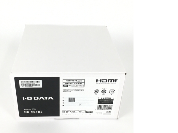 IO DATA DS-ASTB2 LTE 通信 & HDMI 入力 対応 Android OS 搭載 STB 中古 良好 Y8544292_画像2