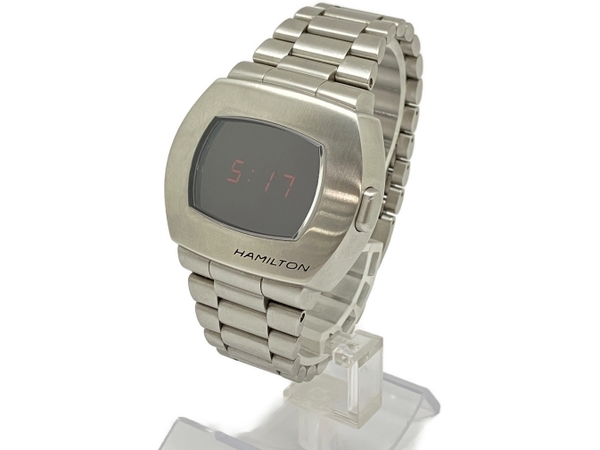 HAMILTON ハミルトン PSR パルサー50周年記念 H524140 メンズ デジタル クォーツ 腕時計 中古 良好 Y8462145
