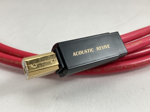 ACOUSTIC REVIVE R-AU1-PL 1メートル USBケーブル ジャンク W8517783_画像7