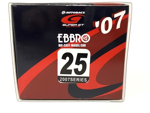 EBBRO エブロ 1/43 906 エクリプス アドバン SC430 スーパーGT500 2007 #25 ホワイト/レッド 中古 B8545915_画像2