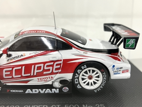 EBBRO エブロ 1/43 906 エクリプス アドバン SC430 スーパーGT500 2007 #25 ホワイト/レッド 中古 B8545915_画像8