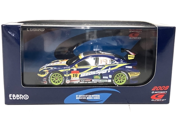 EBBRO エブロ 1/43 44223 LEXUS レクサス ウェッズスポーツ IS350 スーパーGT300 2009 #19 中古 B8545905_画像1