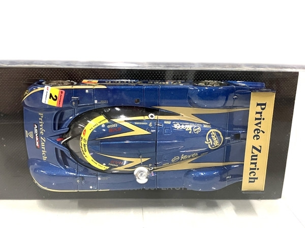 EBBRO エブロ 1/43 821 Privee Zurich プリヴェチューリッヒ Shiden 紫電 2006 SUPER GT 中古 B8545931_画像6