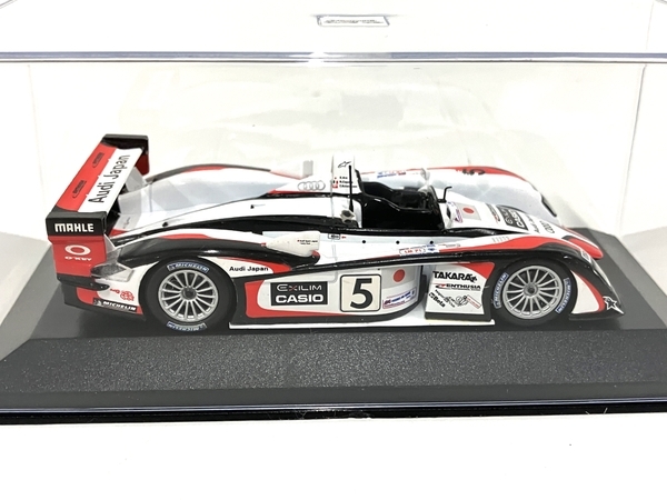 ミニチャンプス PMA 1/43 400 041305 Audi アウディ R8 24h ルマン 2004 中古 B8546008_画像4