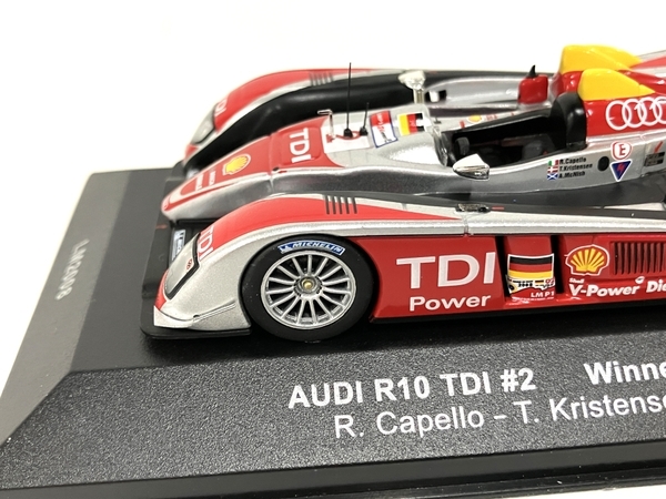 ixo イクソ 1/43 LM2008 Audi R10 TDI No2 Winner 2008 中古 B8546034_画像8