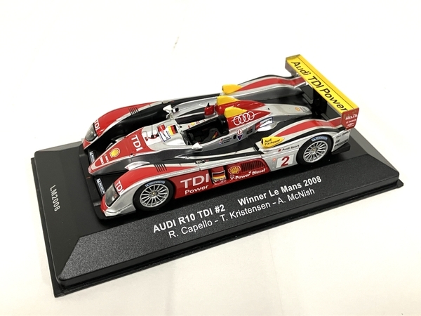 ixo イクソ 1/43 LM2008 Audi R10 TDI No2 Winner 2008 中古 B8546034_画像1