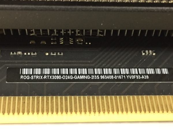 ASUS ROG-STRIX-RTX3090-O24G-GAMING エイスース グラフィックボード PC周辺機器 中古 G8512730_画像9