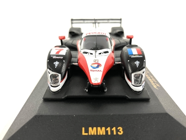 ixo イクソ 1/43 LMM113 PEUGEOT プジョー 908 HDI FAP ルマン LM 2007 #7 中古 B8546042_画像4