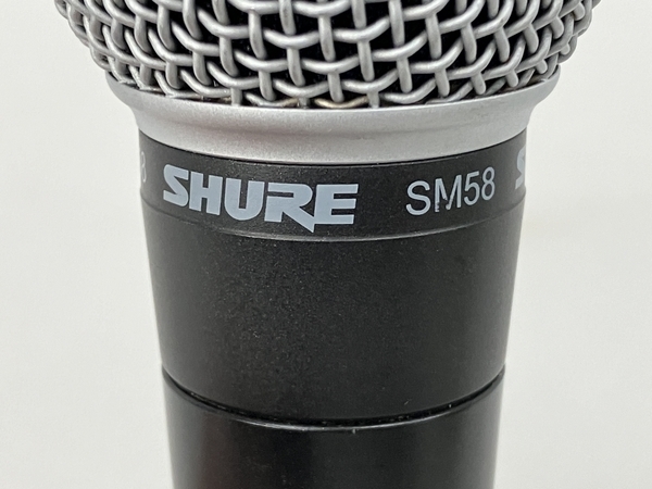 SHURE シュアー SM58 全面の凹みあり 音響機材 中古 S8523883_画像8