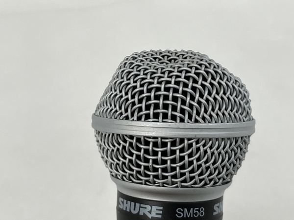 SHURE シュアー SM58 全面の凹みあり 音響機材 中古 S8523882_画像7