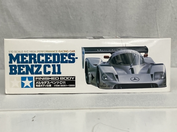 TAMIYA 1/10 電動RCレーシングカー メルセデス ベンツ C11 完成ボディ仕様 タミヤ未使用 未組立 S8539470_画像7