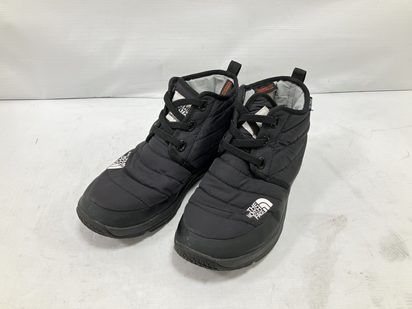 THE NORTH FACE 8051728N3X ノースフェイス ハイカット ボア スニーカー ブーツ 靴 ブラック メンズ 25cm 中古 H8553242_画像1