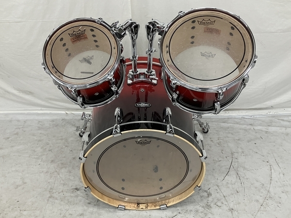 【引取限定】Pearl VISION BIRCH ドラムセット 打楽器 中古 直S8451826_画像2