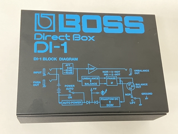 BOSS DI-1 ボス ダイレクトボックス 音響機材 オーディオ 中古 S8451888_画像2