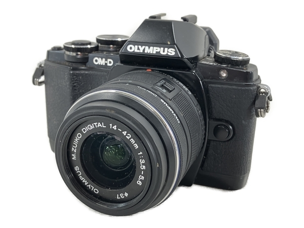 OLYMPUS オリンパス OM-D E-M10 カメラ レンズ 14-42mm 1:3.5-5.6 セット 中古W8556133_画像1
