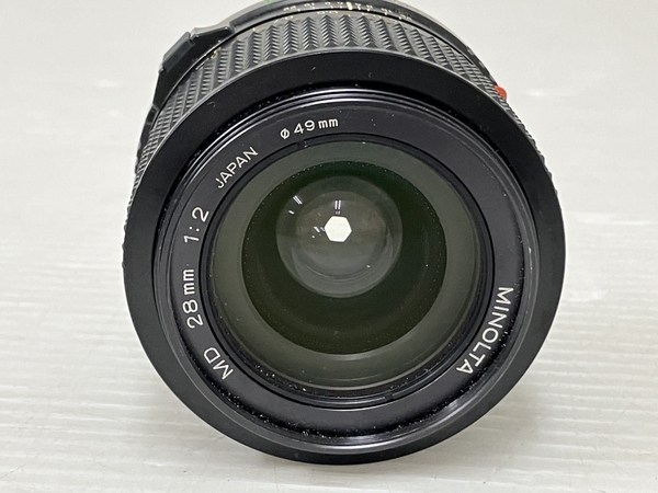 MINOLTA MD 28mm F2 カメラレンズ ミノルタ 中古 O8539873_画像3