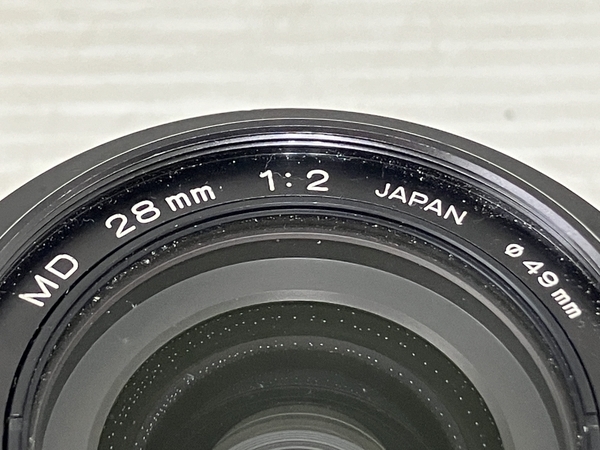 MINOLTA MD 28mm F2 カメラレンズ ミノルタ 中古 O8539873_画像5