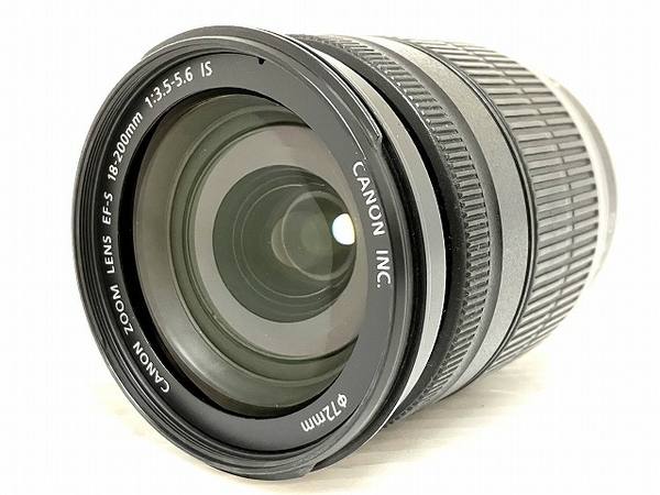 Canon ZOOM LENZ EF-S 18-200mm 1:3.5-5.6 IS カメラレンズ キャノン 中古 O8535979_画像1