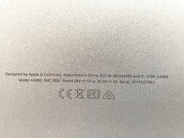 Apple MacBook Pro 16インチ 2021 M1 ノート PC M1 Max 32 GB SSD 1TB Ventura 中古 T8516071_画像8