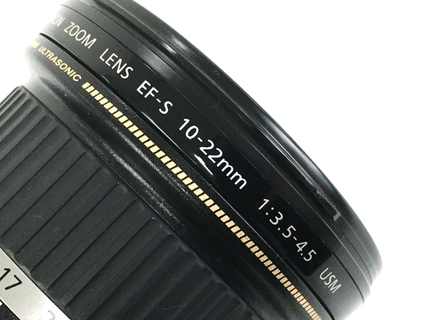 Canon EF-S 10-22mm f3.5-4.5 USM レンズ フード付き キヤノン カメラ 中古 訳有 Y8549284_画像4